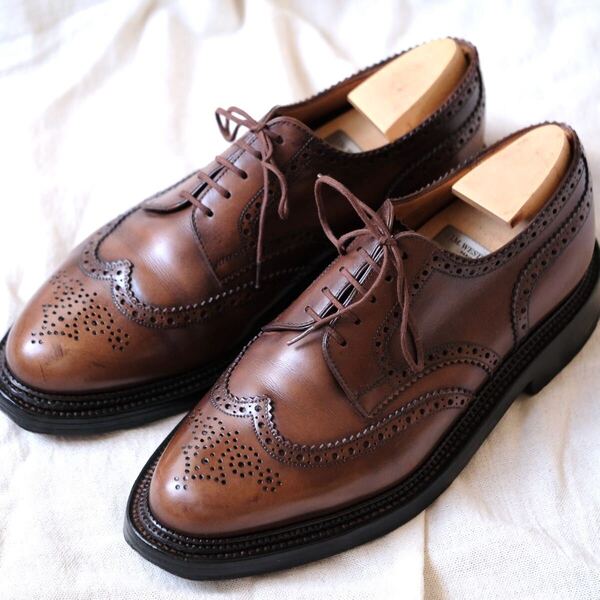 超希少J.M. WESTON#590トリプルソールダービー7E木型付