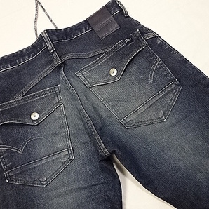 送料無料☆EDWIN☆ジャージーズ☆濃紺フラップテーパード☆S☆ウェスト約78cm