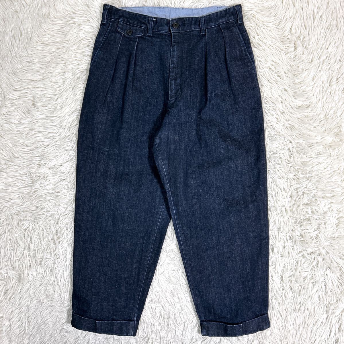 ビームスプラス 2タック ワイドテーパードパンツ Yahoo!オークション -「2タックパンツ」(ビームス) (ひ)の落札