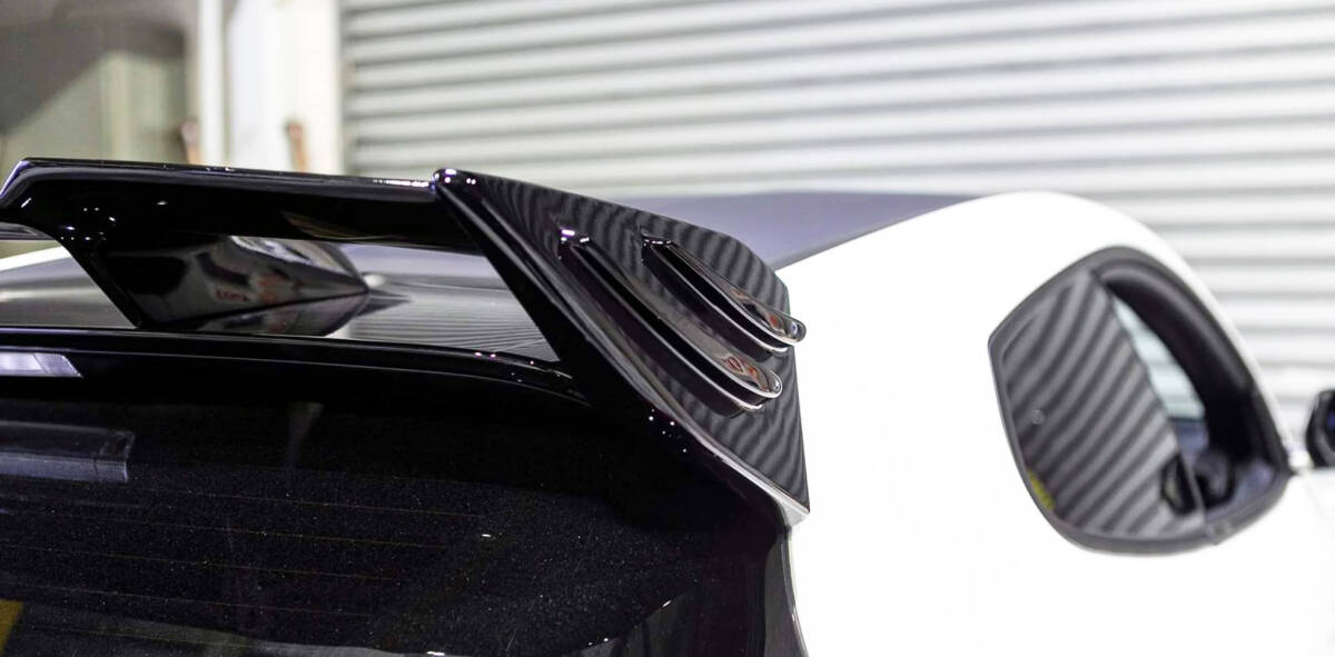 *TOYOTA GR Yaris спойлер багажника задний спойлер FRP производства не краска .T type *.