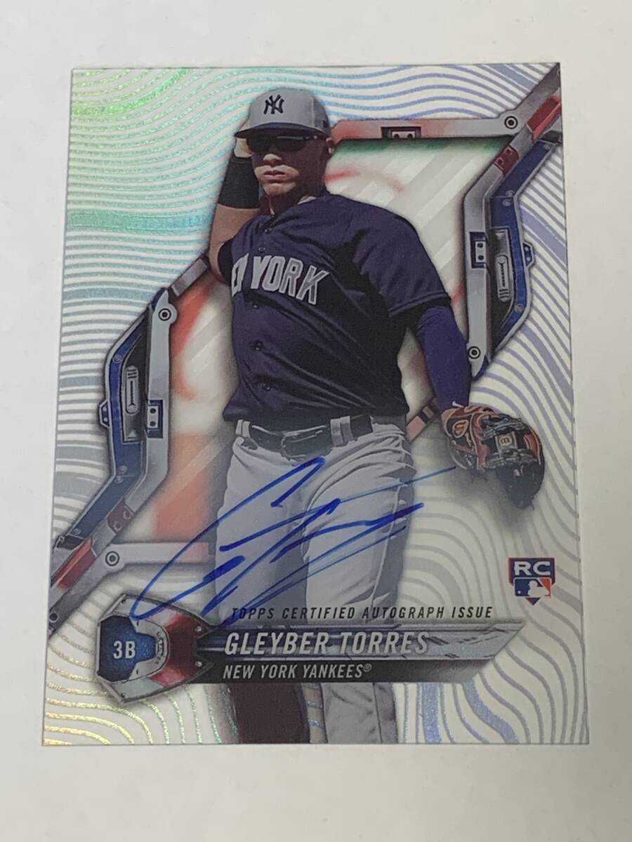 MLB レアパッチ! 25枚限定 グレイバー・トーレス 直筆サインカード Yahoo!オークション -「gleyber torres」(トレーディングカード