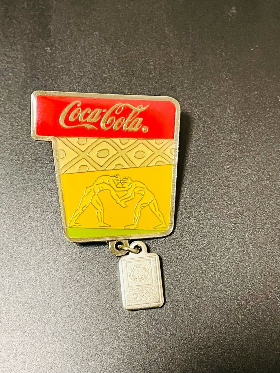 コカコーラ×アテネ五輪2004 ピンバッジ オリンピックピンを集め