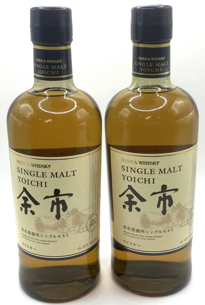 ニッカウヰスキー 余市700ml・宮城峡700ml 2本セット箱付