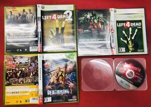 LEFT 4 DEAD レフトフォーデッド 1 2 デッドライジング オマケ 付 即購入!!4本 セット