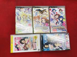 【PSP】 アイドルマスターSP パーフェクトサン ミッシングムーン ハニーサウンド グルーヴィーチューン ファンキーノート 即購入! 5本