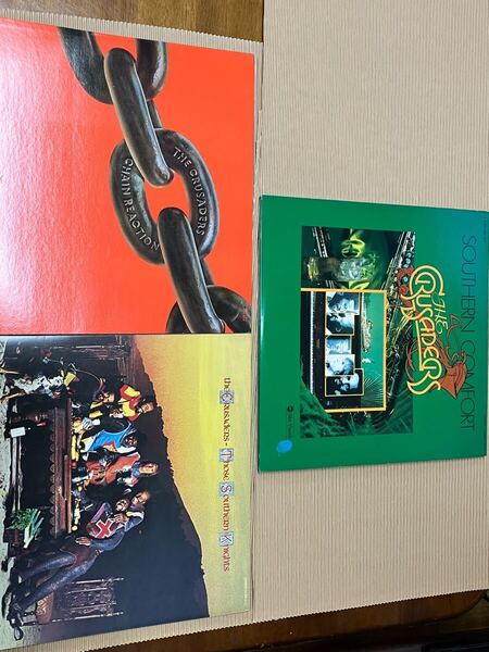 LPラリー・カールトン参加クルセイダーズ3枚日本盤