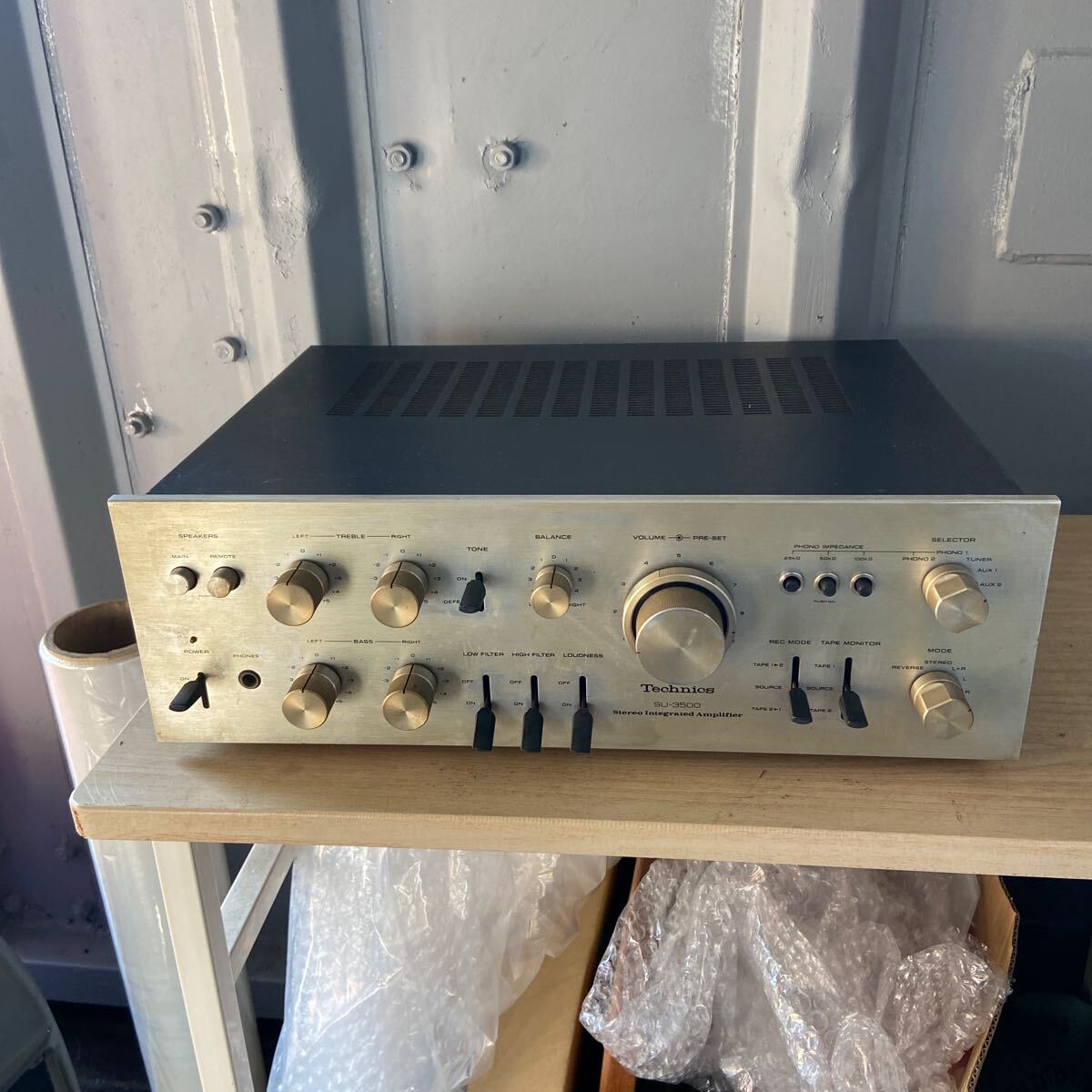 Yahoo!オークション -「(technics テクニクス) 3500」(アンプ Yahoo!オークション -「(technics テクニクス) 3500」(アンプ