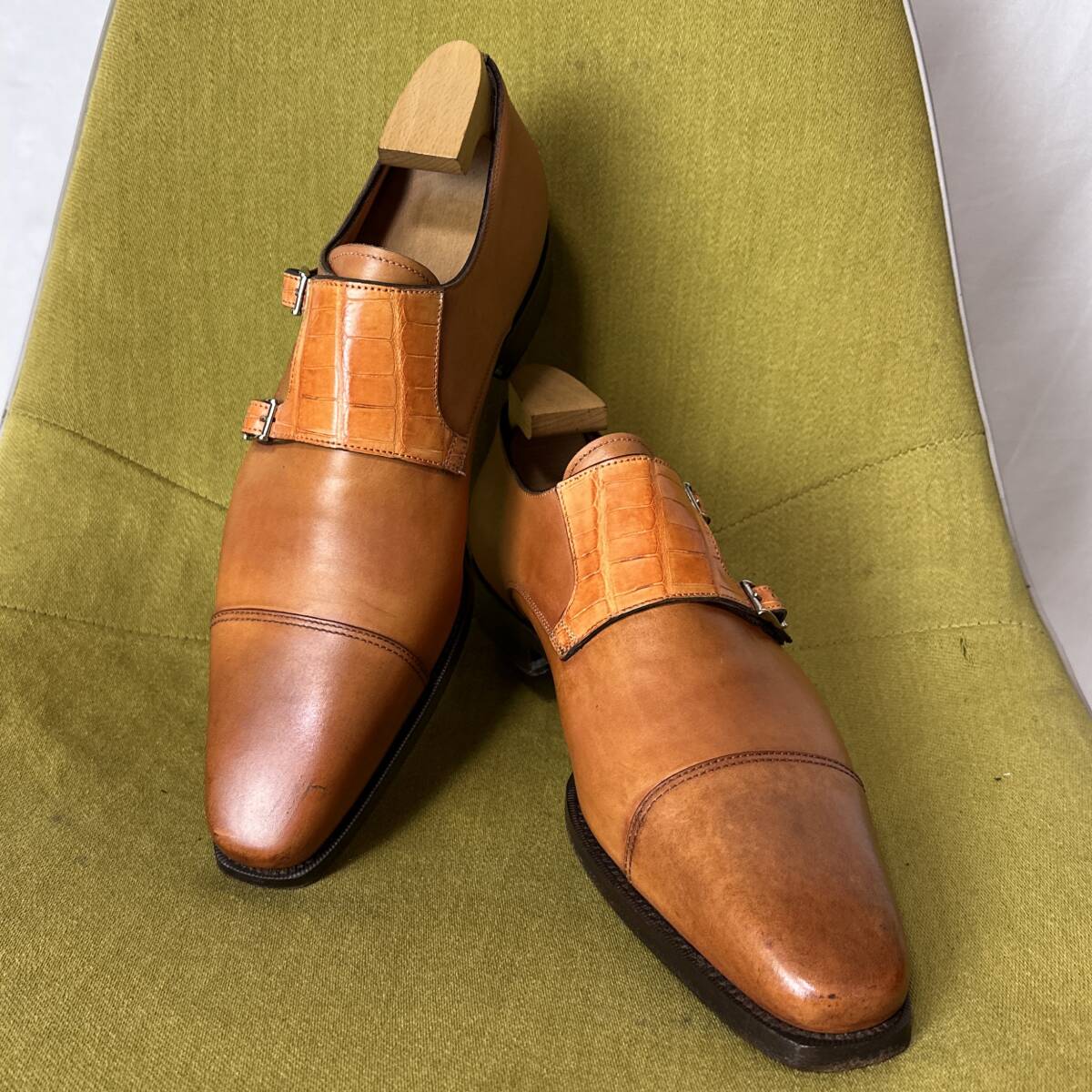 2025年最新】Yahoo!オークション -santoni ダブルモンクの中古品 2025年最新】Yahoo!オークション -santoni ダブルモンクの中古品