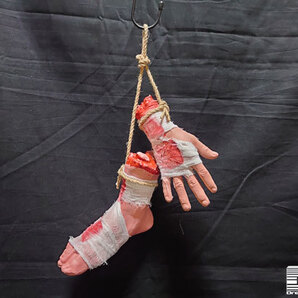 お化け屋敷 小道具 ハロウィン 飾り おもちゃ 切断された手足 びっくり どっきり ホラーグッズ 血まみれの手足 お化け屋敷の飾り