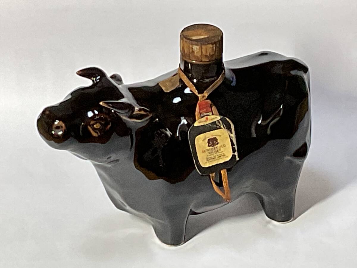 ○ 古酒 サントリー オールド ウイスキー 干支ラベル 亥歳