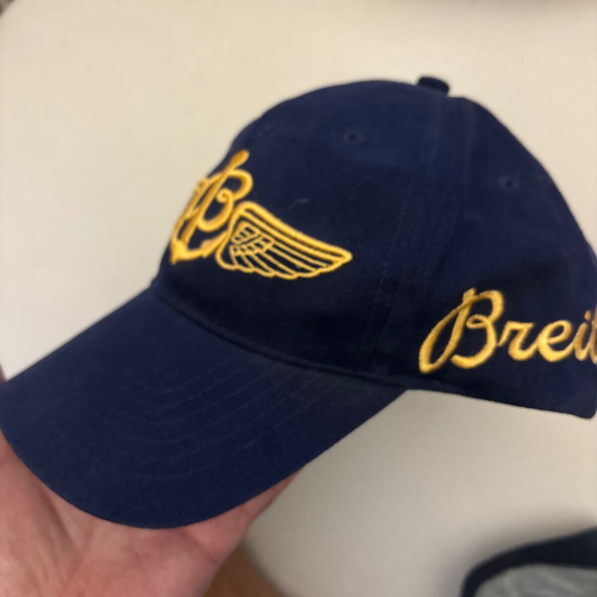 日本に Yahoo!オークション -「breitling キャップ」(帽子 その他