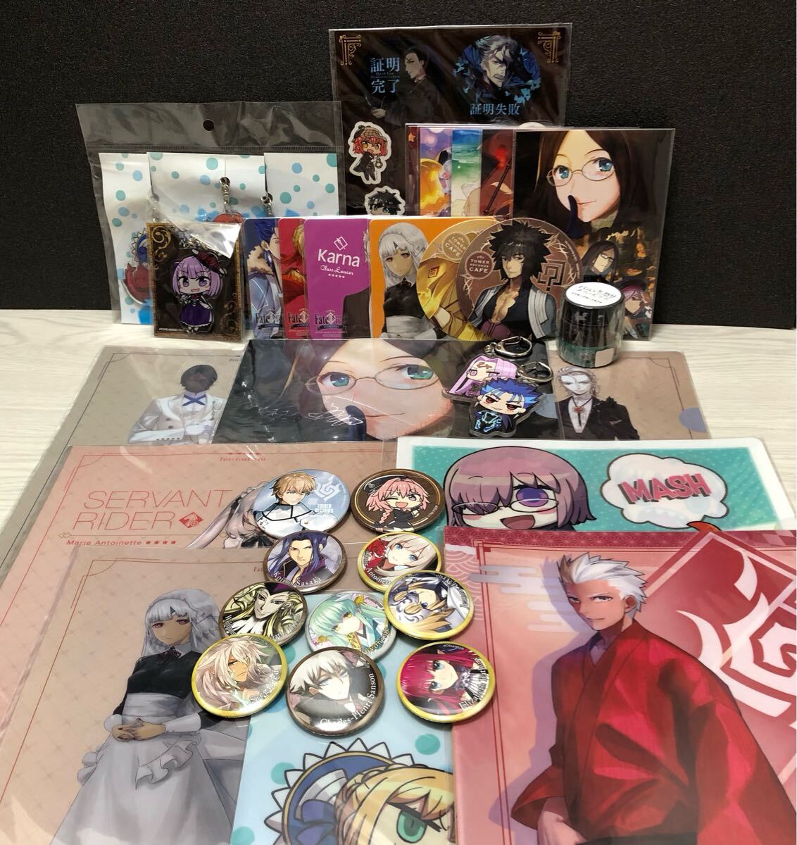 FGO Fate/Grandparty 特典コースター 非売品 24枚 - メルカリ