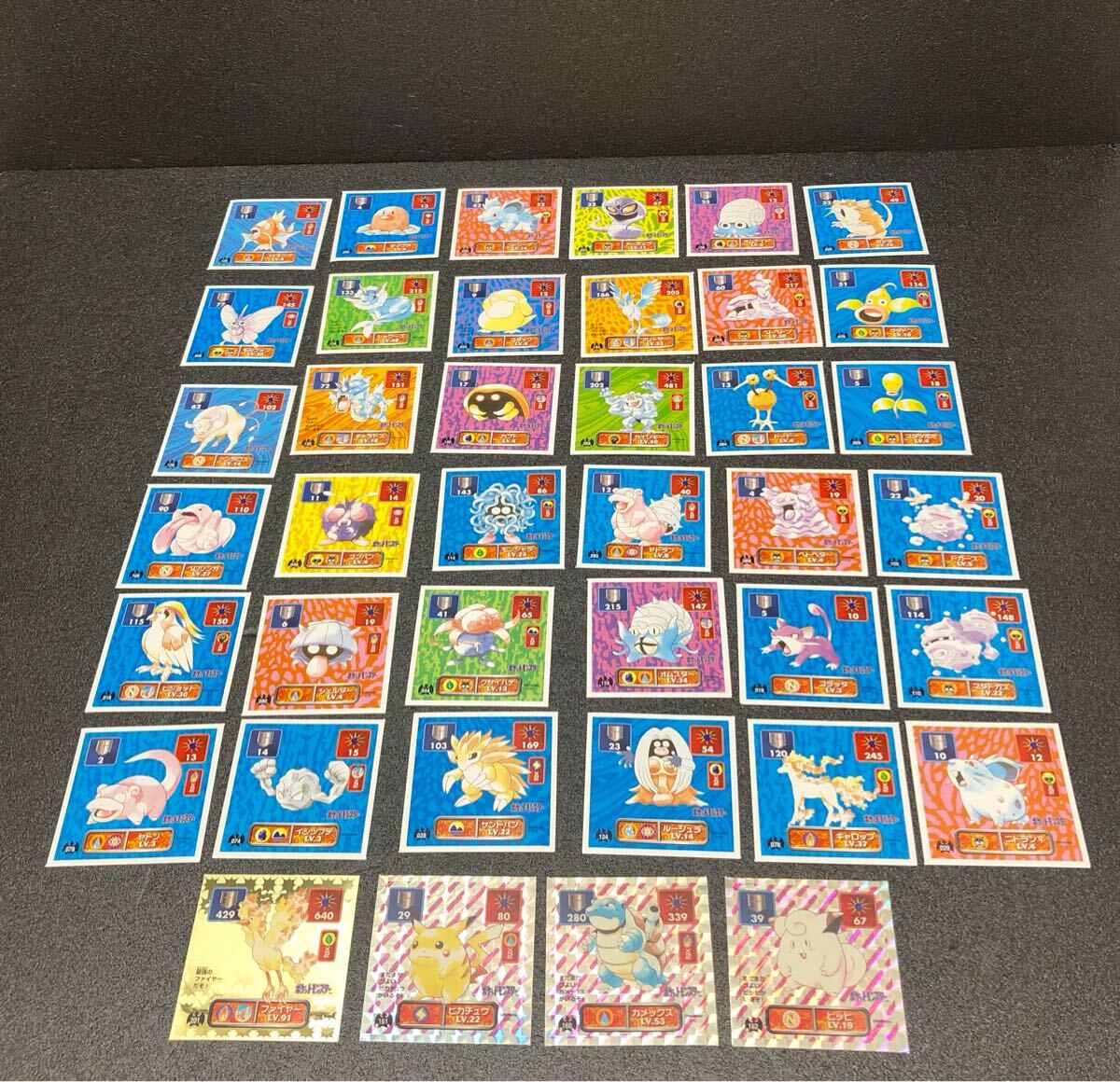 Yahoo!オークション -「ポケモン 最強シール列伝」の落札相場