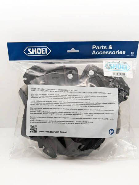 1) 新品 未使用 SHOEI ショウエイ 4512048491246 J-Cruise2 内装セットMサイズ J-CruiseII Jクルーズ2