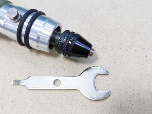 センター調整済み! プロクソン PROXXON No.26941 互換品 + 専用レンチ セット ミニルーター ビット ミニリューター ドリルチャック
