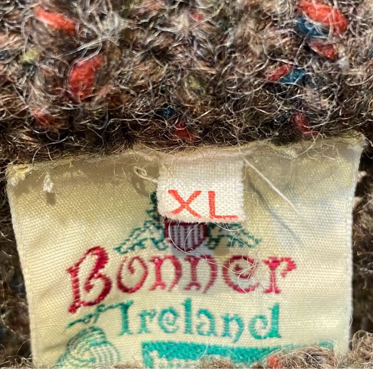 80's Bonner ウールセーター アイルランド製 80's Bonner ウールセーター アイルランド製