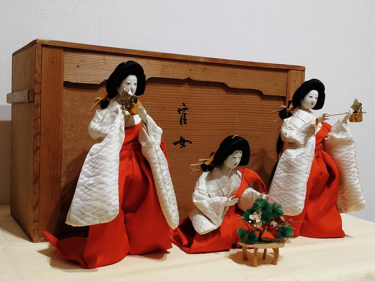 丸屋 大木平蔵 錦花鳥桐貝桶 雛道具 貝合わせ 超希少