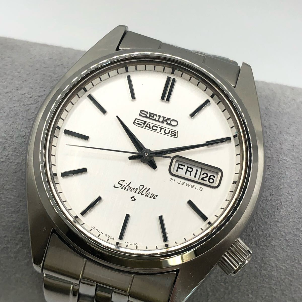 SEIKO セイコー ACTUS Silver Wave 希少ダブルネーム
