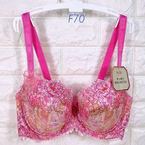 新品 トリンプ プレミアム レッドレーベル0088 ブラジャー F70