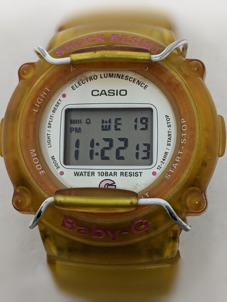 CASIO Baby-G BG-300 カシオ ベイビージー デジタルウォッチ レディース 電池交換済 中古動作品
