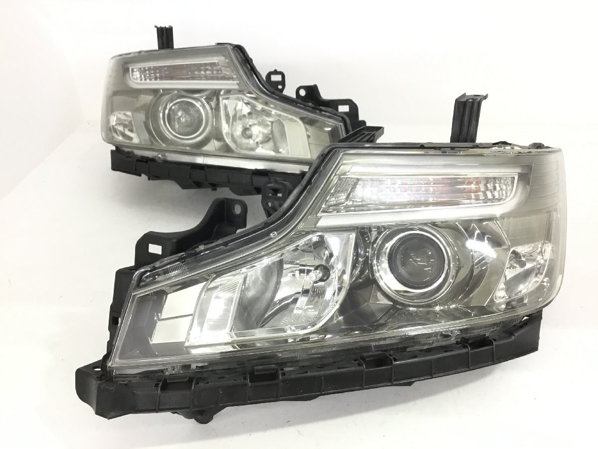 RK5 RK6 ステップワゴン 後期 Z クールスピリット 純正 HID ヘッドライト KOITO 100-62075 左右セット 2402121 2I7-1 理