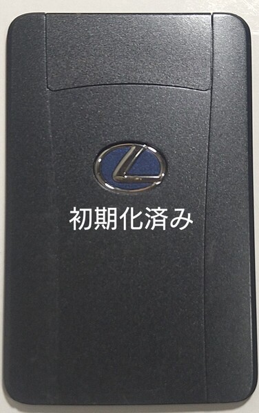 初期化済トヨタ レクサス純正スマートキーカードキー001YUA1048 14AEA新品電池付き②