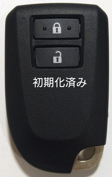 初期化済トヨタ純正スマートキー 2ボタン 200系ハイエース 007-AF0105新品電池サービス④