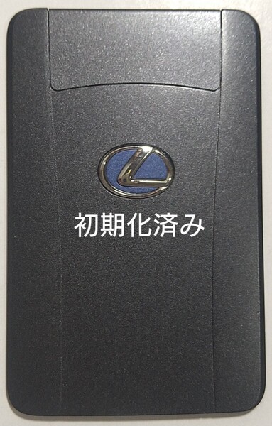 初期化済トヨタ レクサス純正スマートキーカードキー001YUA1048 14AEA新品電池付き④