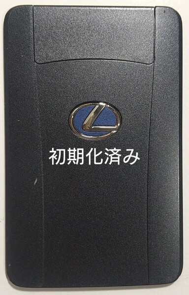 初期化済トヨタ レクサス純正スマートキーカードキー001YUA1048 14AEA新品電池付き⑧