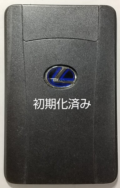 初期化済トヨタ レクサス純正スマートキーカードキー001-A00479 14CAC新品電池付き⑫