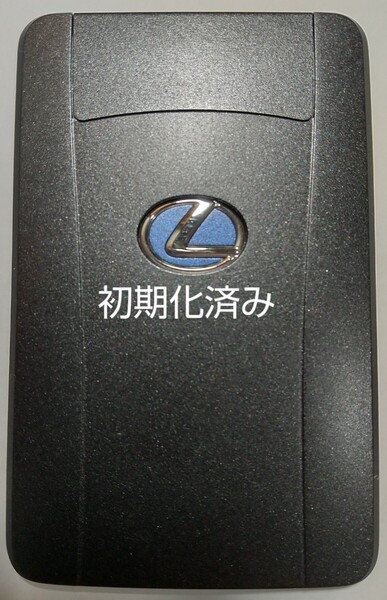 初期化済トヨタ レクサス純正スマートキーカードキー001YUA1048 14AEA新品電池付き①