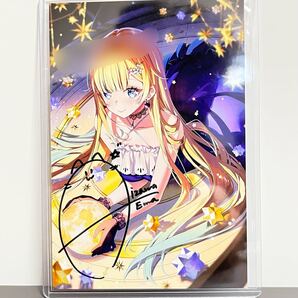 ぶいすぽ! 藍沢エマ 直筆サイン入り ポストカード【誕生日記念2024】Vtuber ぶいすぽっ