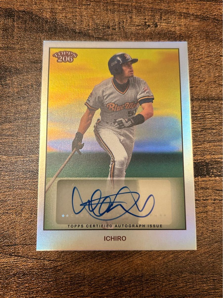 Yahoo!オークション -「イチローサイン」(Topps) (シングル Yahoo!オークション -「イチローサイン」(Topps) (シングル