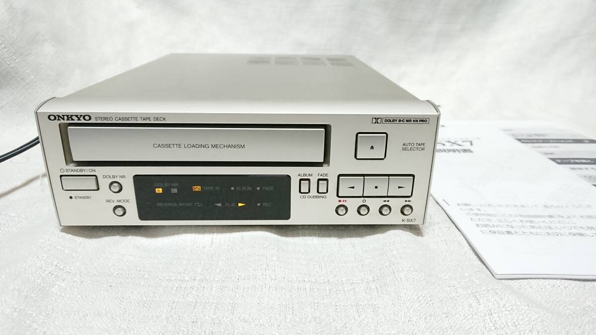 Yahoo!オークション -「onkyo k-sx7」の落札相場・落札価格 Yahoo!オークション -「onkyo k-sx7」の落札相場・落札価格