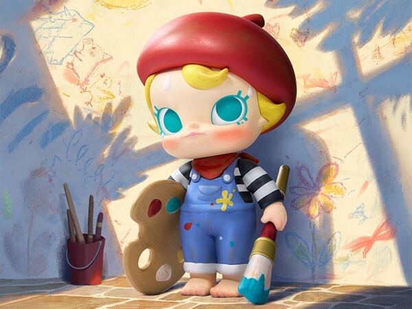 POP MART Baby Molly Future Painter Special ver. ポップマート