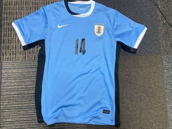 美品 ナイキ ウルグアイ代表 ホーム 14 カバーニ 2XL