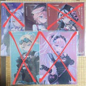 新品 Secret Love-Token holoX クリアファイル 鷹嶺ルイ ホロライブ hololive ホロックス 秘密結社ホロックス 秘密結社holoX