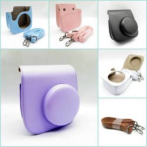 【白/ブラウン/ピンク欠品】FUJIFILM instax mini 8 mini 8+ mini 9 mini 11 チェキ 対応 ケース フジフィルム インスタックス ミニ 保護