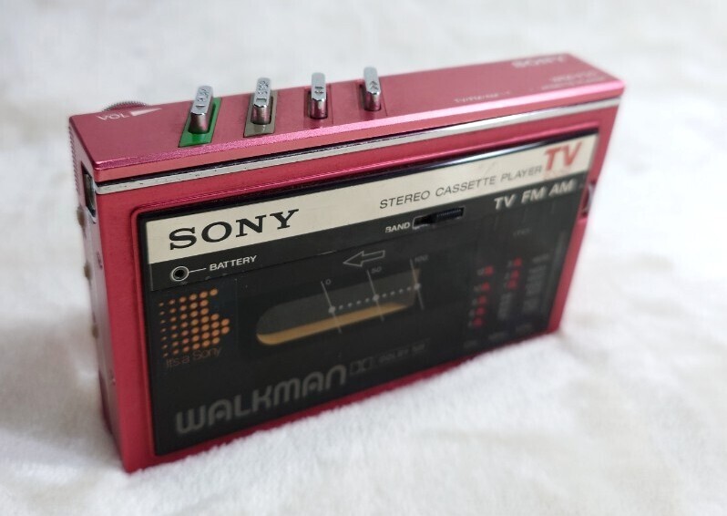 ジャンク SONY WM-F30 カセットプレーヤー TV/FM/AM ジャンク