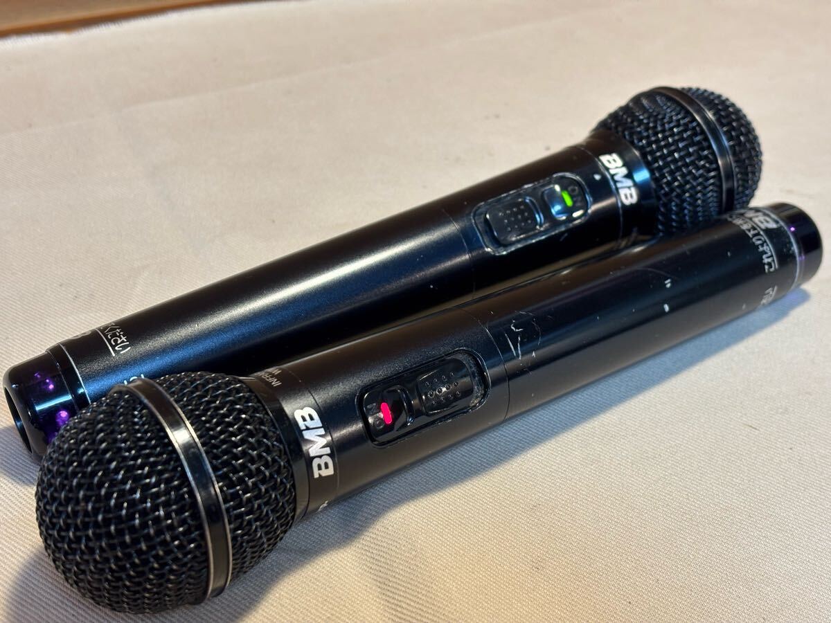 Yahoo!オークション -「bmb ワイヤレスマイク wm-600」(カラオケ Yahoo!オークション -「bmb ワイヤレスマイク wm-600」(カラオケ