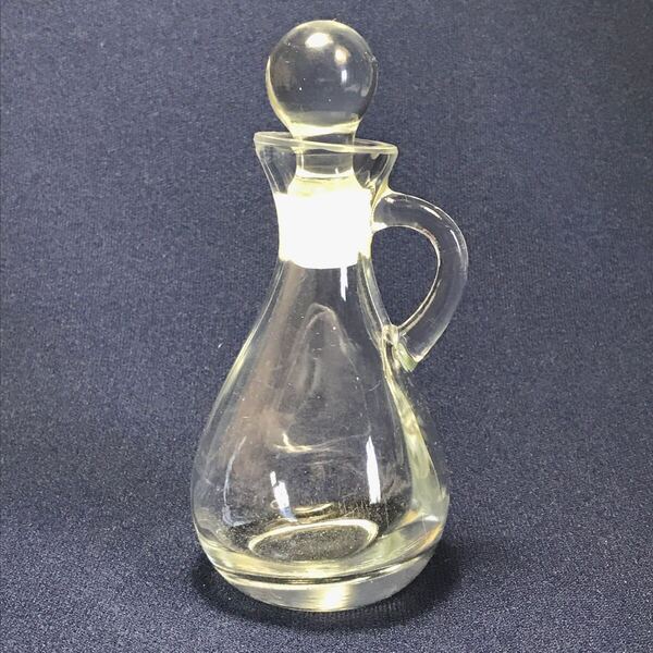 手付き ドレッシングボトル 調味料入れ HIROTA 廣田硝子 ガラス 瓶 高さ 約14cm 110ml 取っ手付き