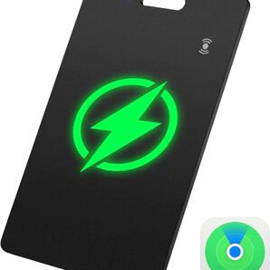 紛失防止タグ 【驚きの1.7mm ワイヤレス充電対応】 エアタグ カード 子供 財布 タグ