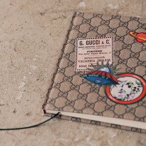 残1/Oggi オッジ × GUCCI グッチ『MY GUCCI BOOK 』豪華コラボノート 2017年11月号 付録 限定 GG柄 日記帳 メモ帳 手帳 グッズ ダイアリー