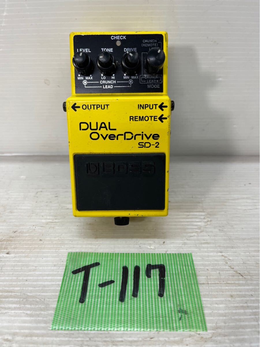 BOSS SD-2 DUAL OVER DRIVE（中古）【楽器検索デジマート