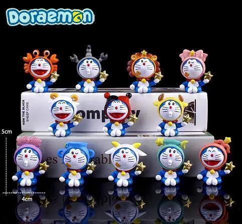 即日発送・新品 ドラえもんミニフィギュア フル12星座コレクション 約5㎝