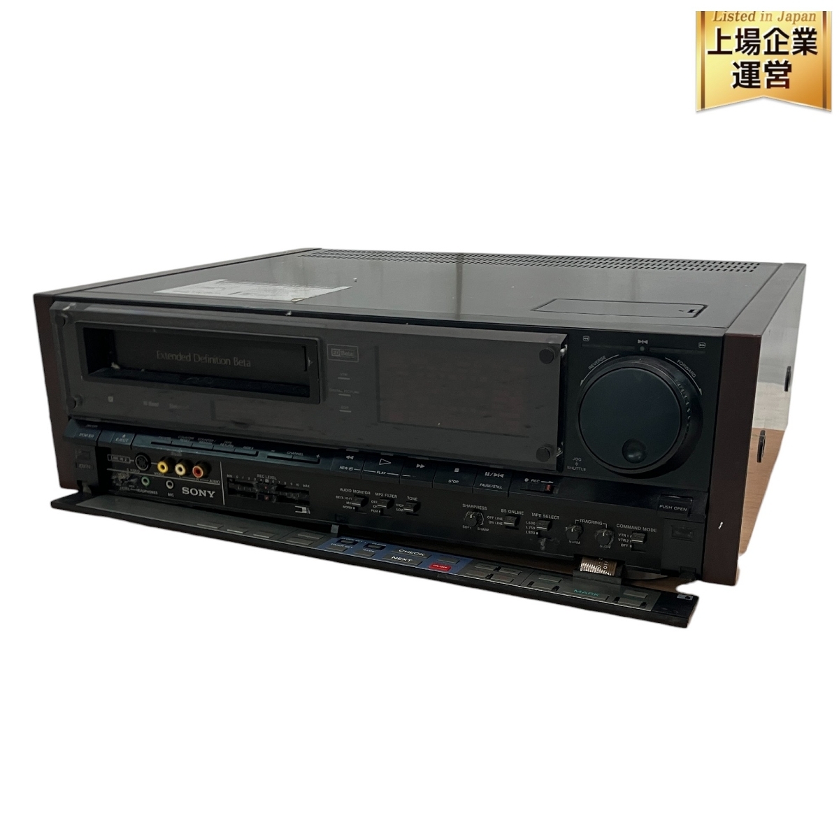 Yahoo!オークション -「sony edv-9000」(ベータビデオデッキ Yahoo!オークション -「sony edv-9000」(ベータビデオデッキ