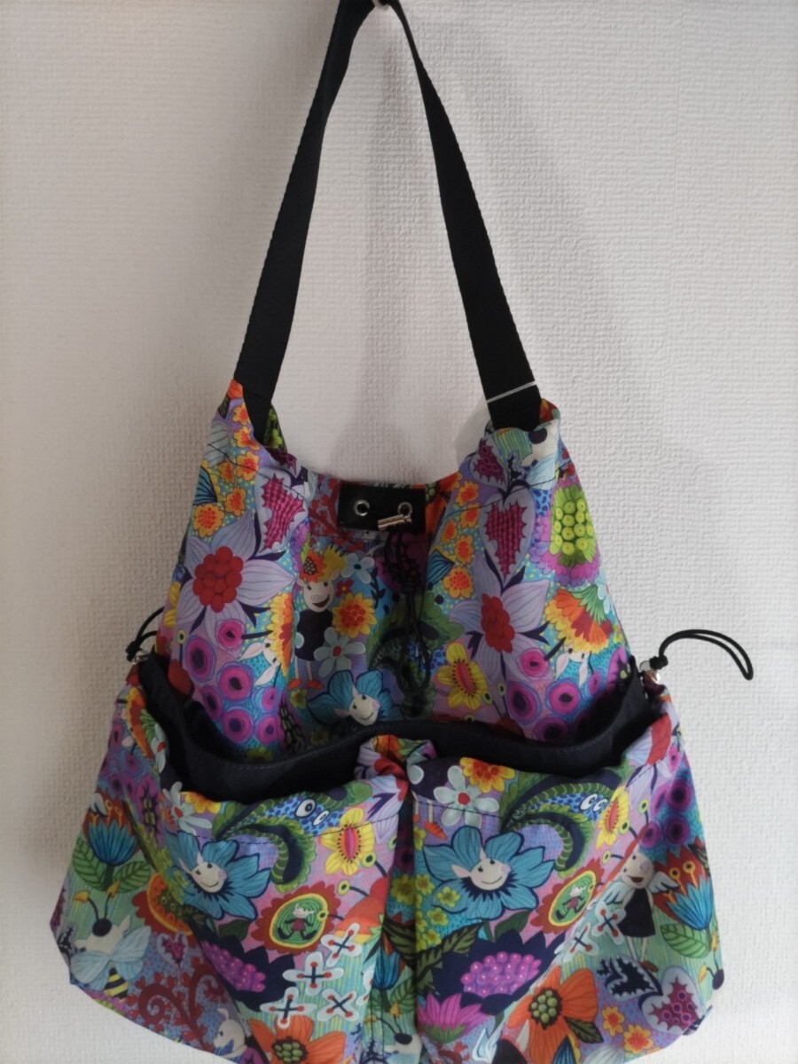 アルベロベロ ワンハンドルトートバッグ 花柄 ショルダーバッグ