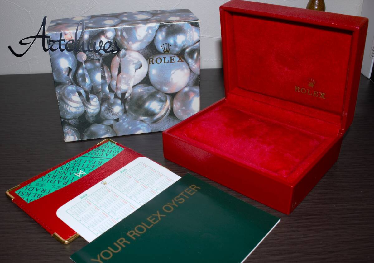 Yahoo!オークション -「赤箱」(箱、保証書、付属品) (ロレックス Yahoo!オークション -「赤箱」(箱、保証書、付属品) (ロレックス