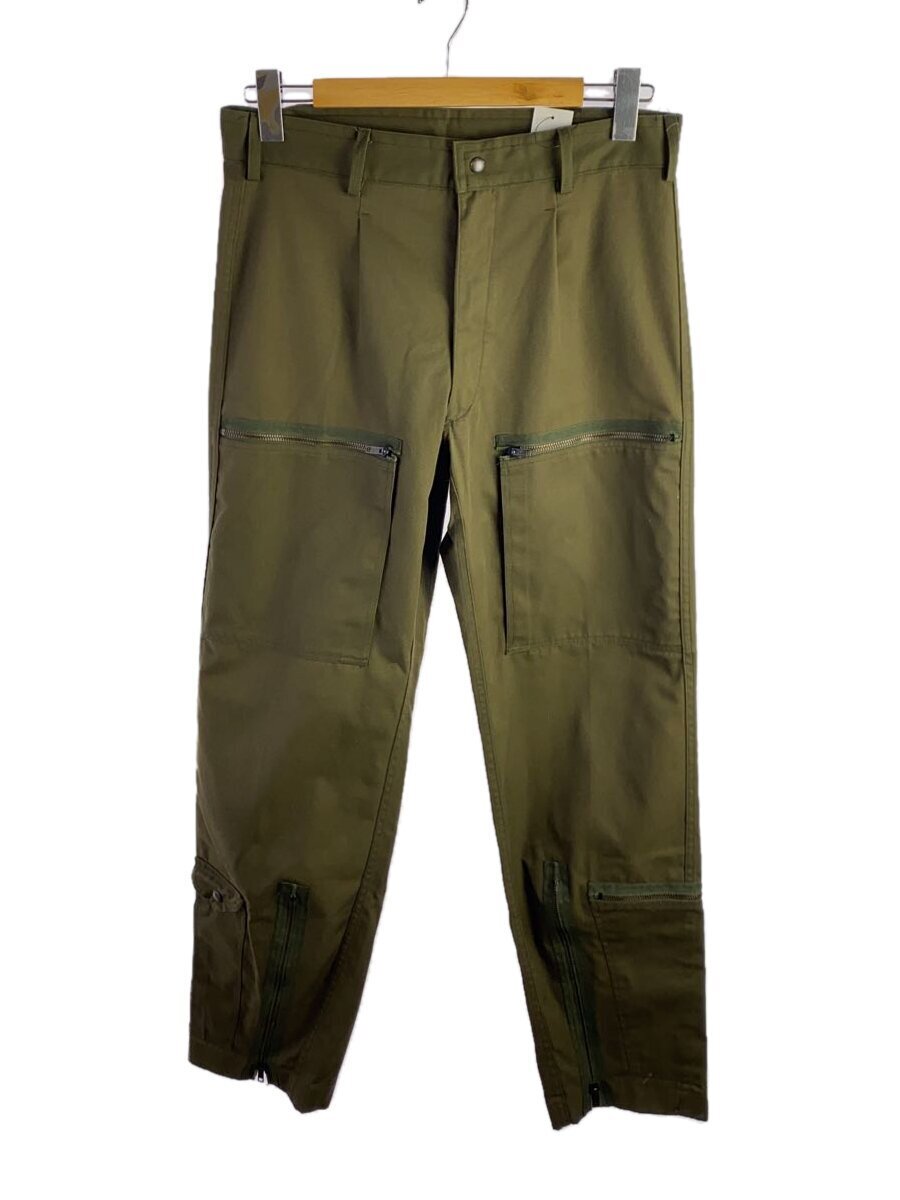 ITALIAN MILITARY◆ストレートパンツ/-/コットン/KHK/無地
