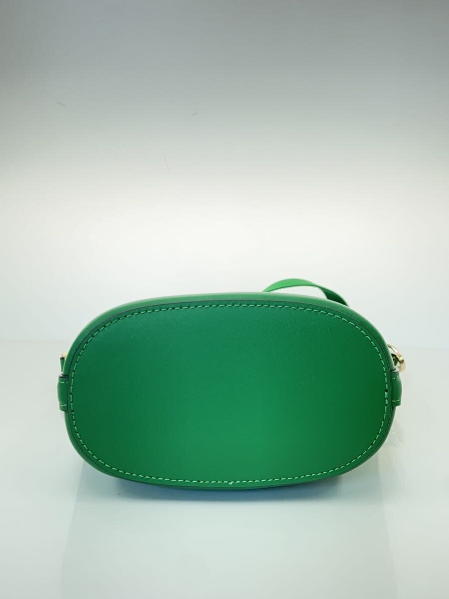 kate spade new york◆バケツショルダーバッグ/-/GRN kate spade new york◆バケツショルダーバッグ/-/GRN